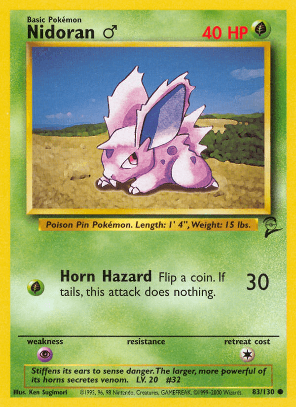 Nidoran ♂ BASE4-83