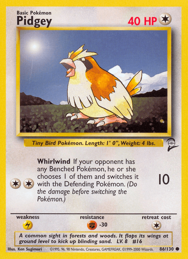 Pidgey BASE4-86
