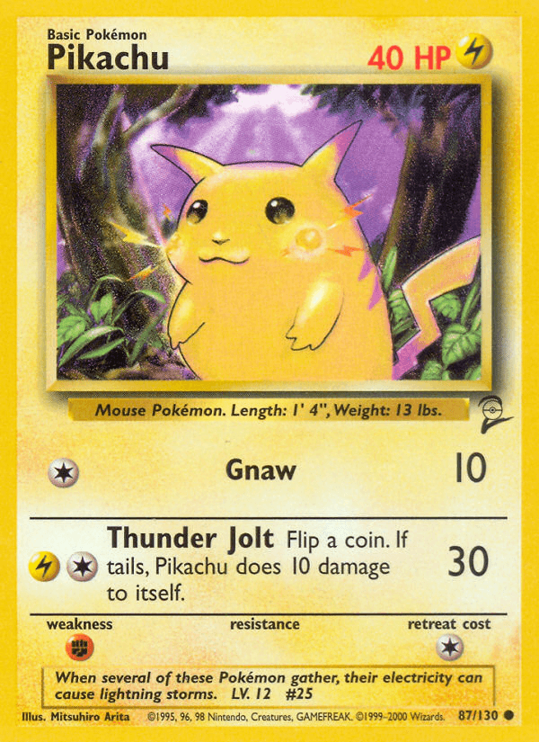 Pikachu BASE4-87