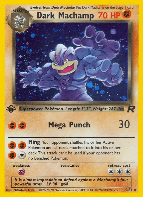 Dark Machamp BASE5-10