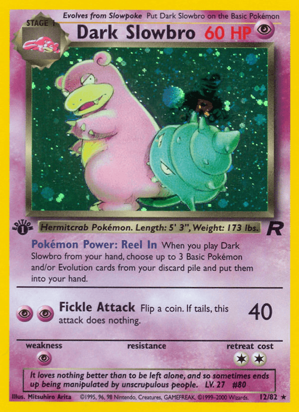 Dark Slowbro BASE5-12