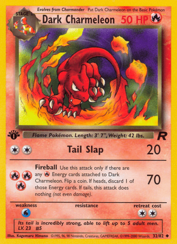 Dark Charmeleon BASE5-32