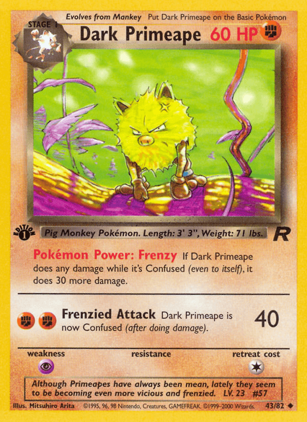 Dark Primeape BASE5-43