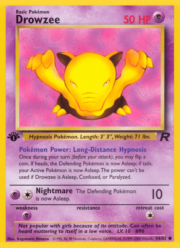 Drowzee BASE5-54