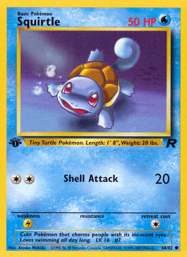 Squirtle BASE5-68