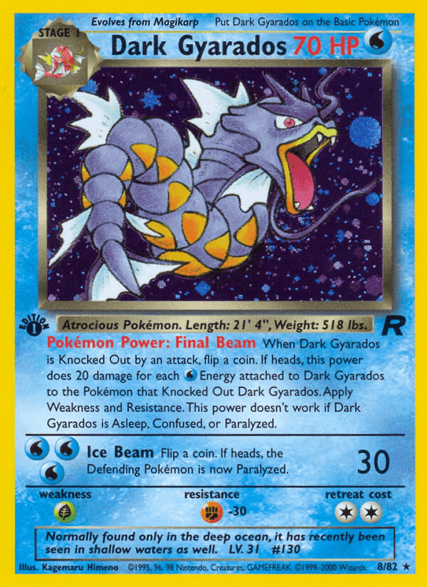 Dark Gyarados BASE5-8