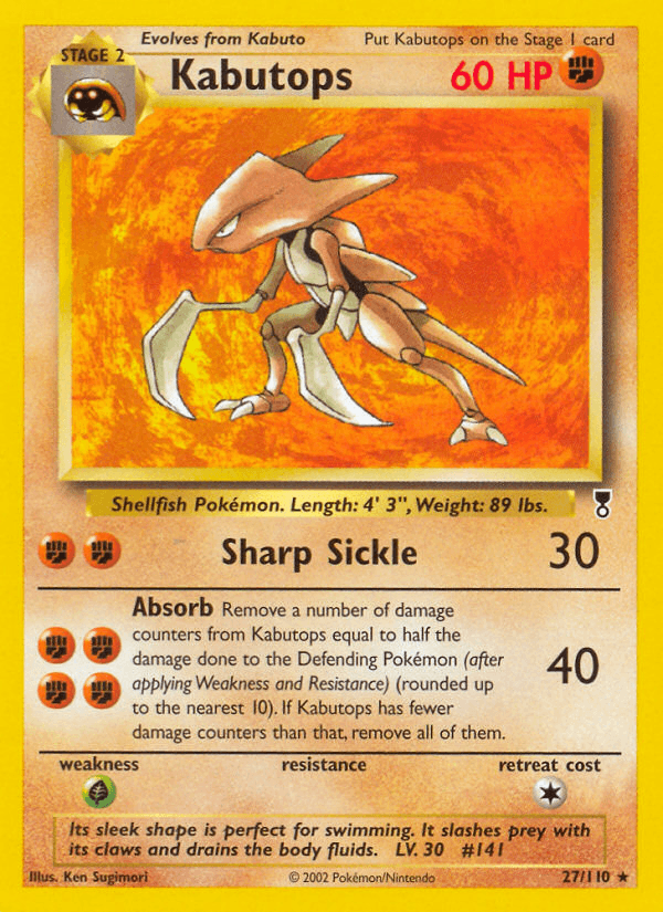 Kabutops BASE6-27
