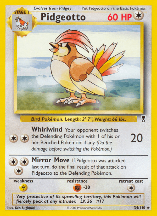 Pidgeotto BASE6-34