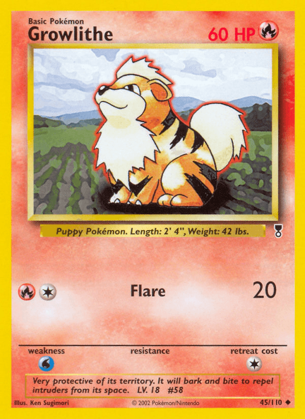 Growlithe BASE6-45