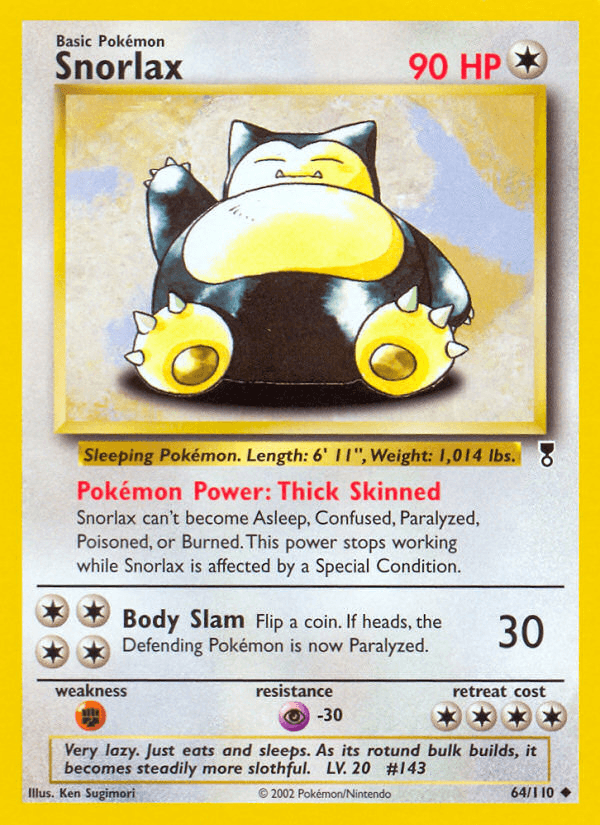 Snorlax BASE6-64