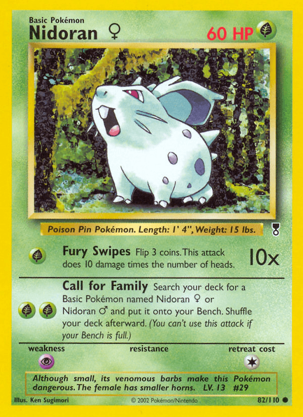 Nidoran ♀ BASE6-82