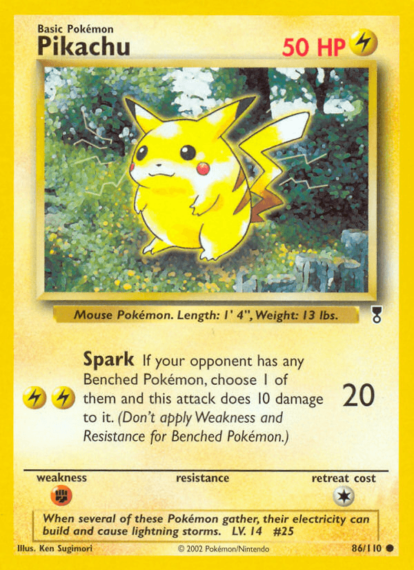 Pikachu BASE6-86