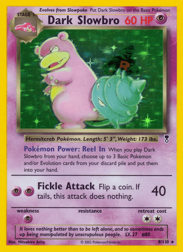 Dark Slowbro BASE6-8