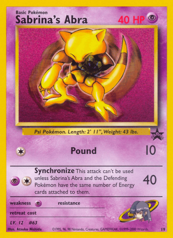 Sabrina's Abra BASEP-19