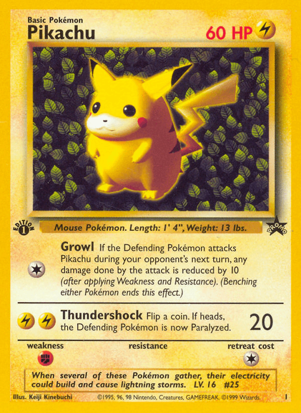 Pikachu BASEP-1