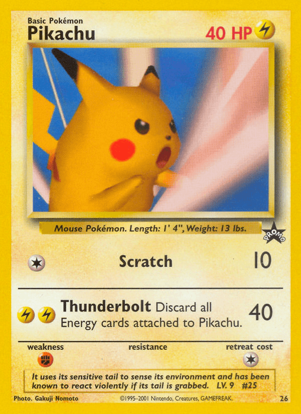 Pikachu BASEP-26