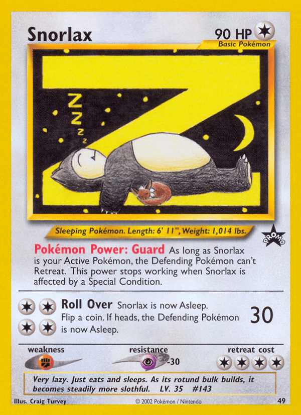 Snorlax BASEP-49