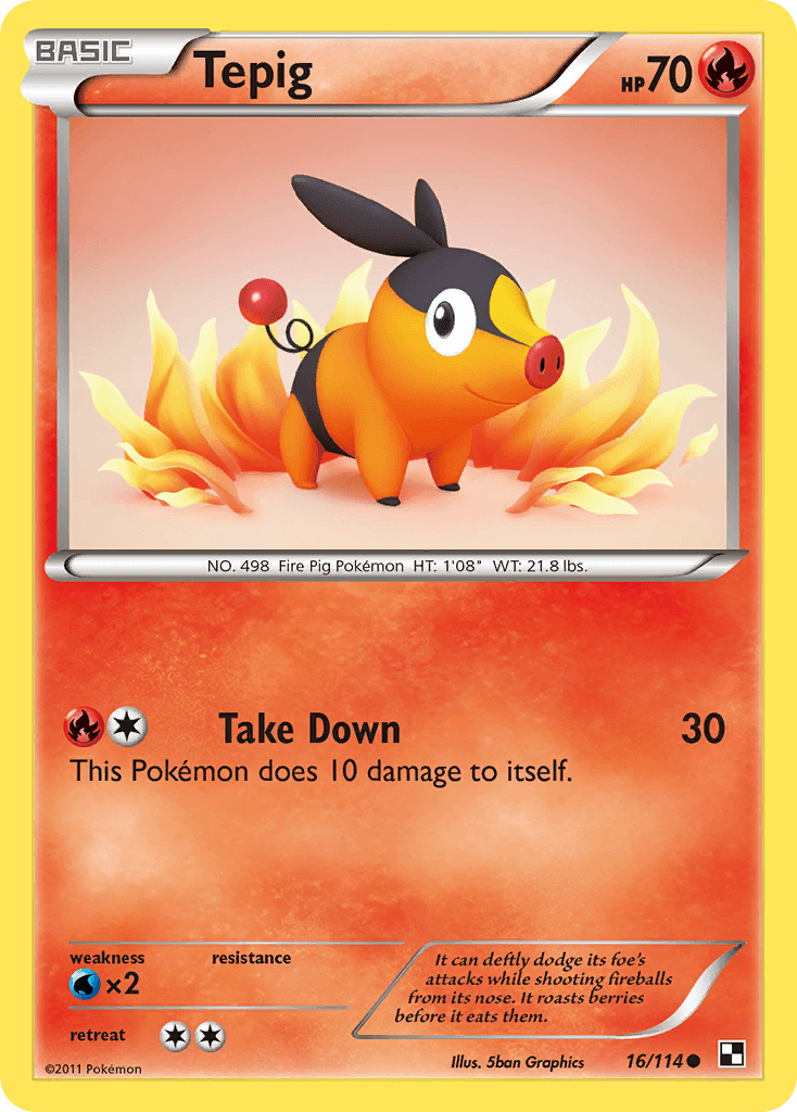 Tepig BW1-16