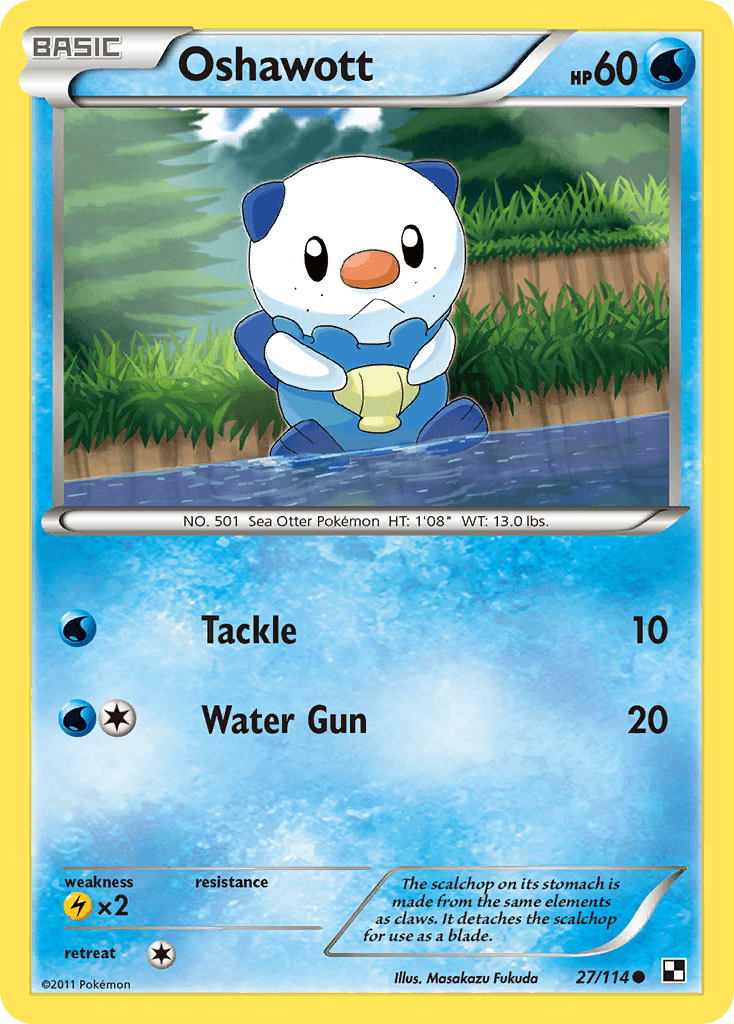 Oshawott BW1-27