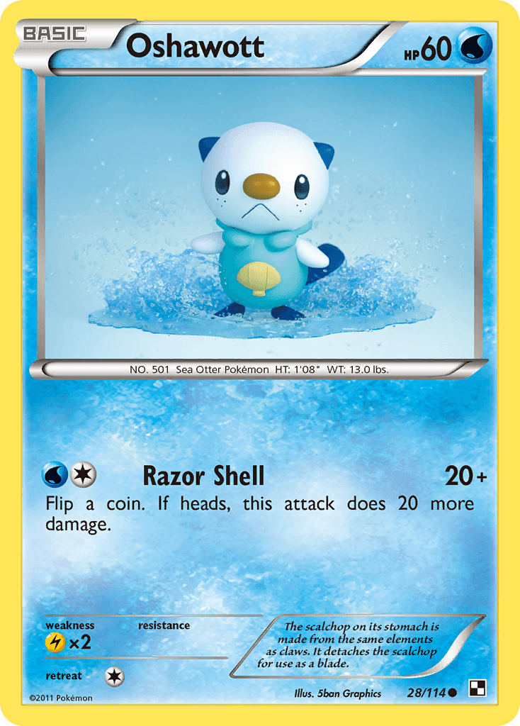 Oshawott BW1-28