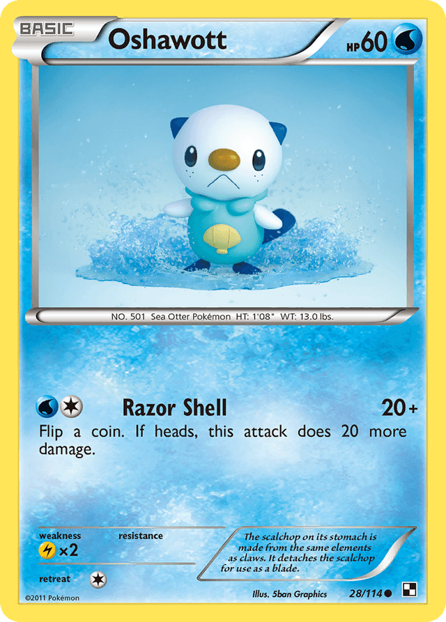 Oshawott BW1-28