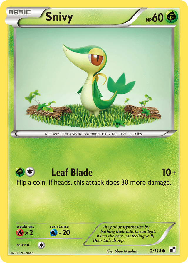Snivy BW1-2