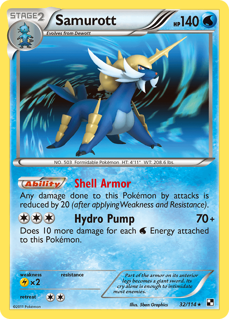 Samurott BW1-32