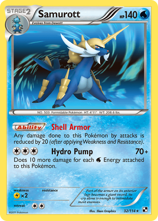 Samurott BW1-32