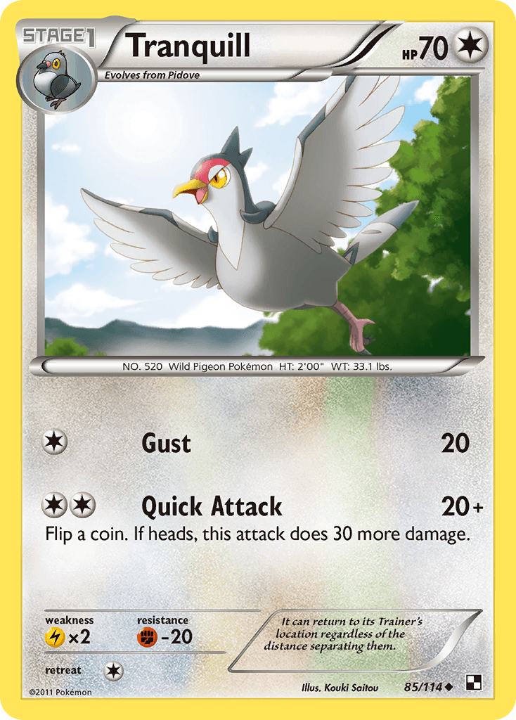 Tranquill BW1-85