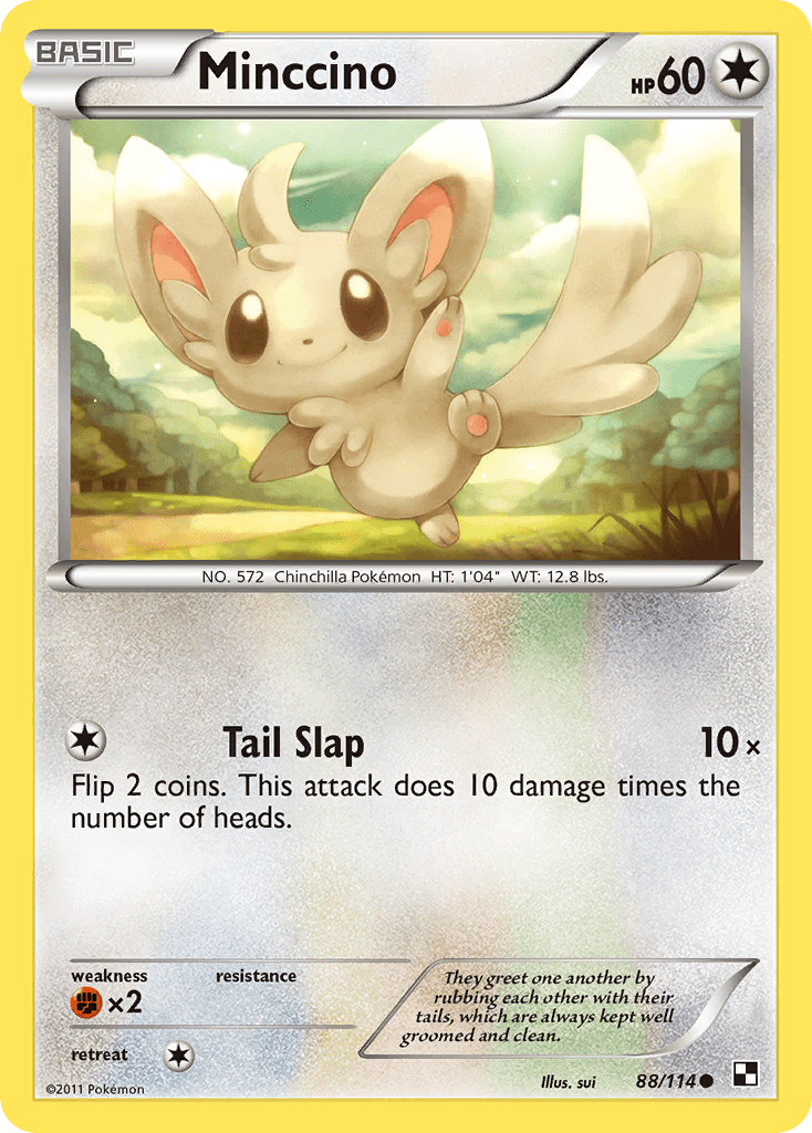 Minccino BW1-88