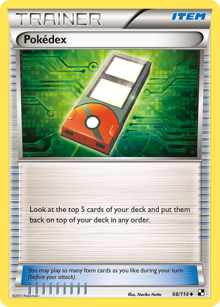 Pokédex BW1-98