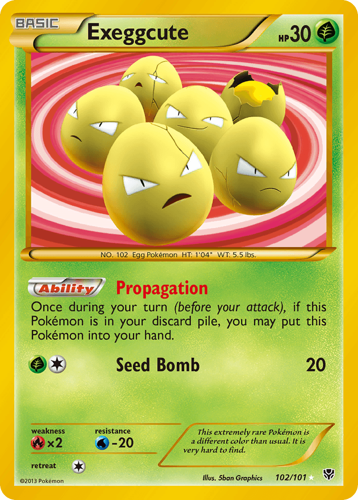 Exeggcute BW10-102