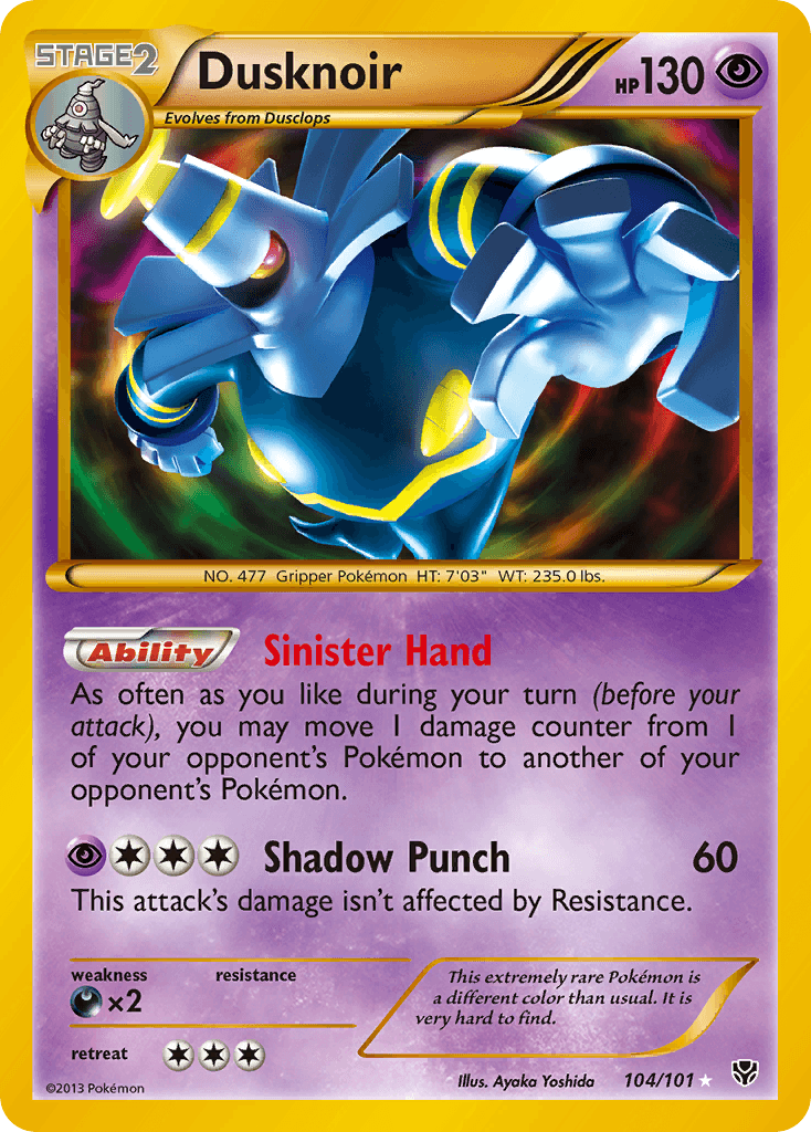 Dusknoir BW10-104