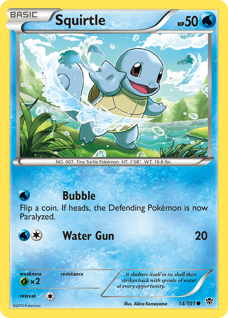 Squirtle BW10-14