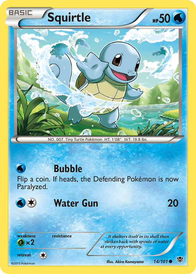 Squirtle BW10-14