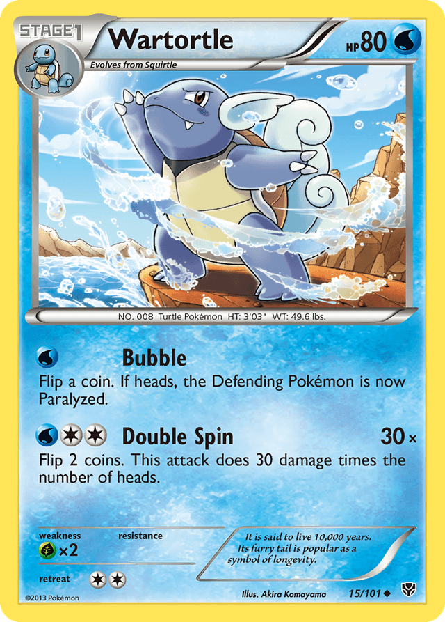 Wartortle BW10-15