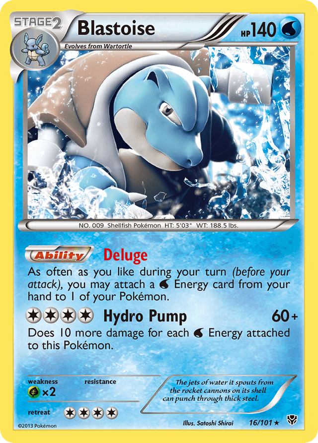 Blastoise BW10-16