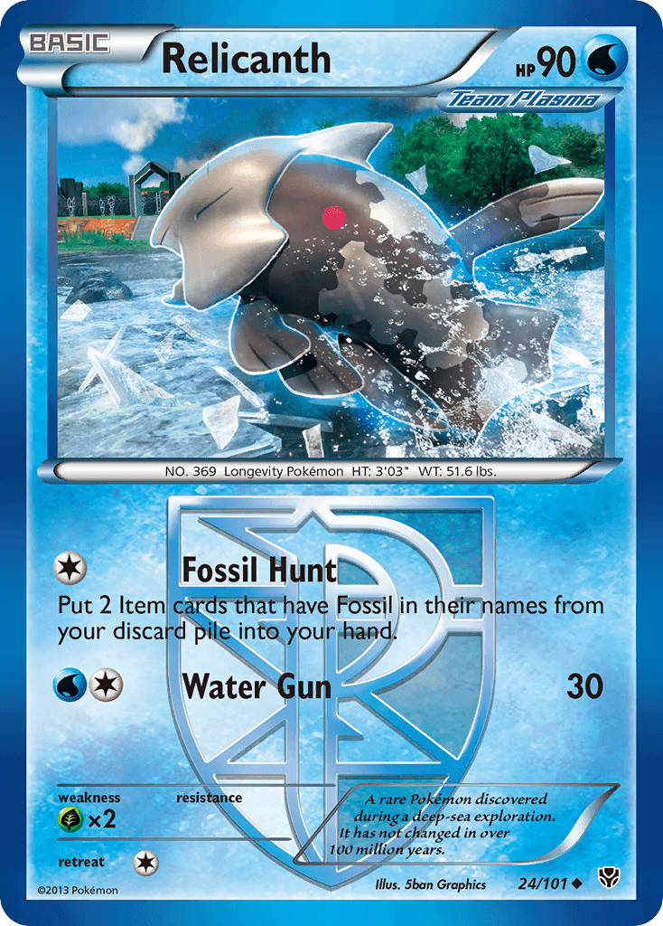Relicanth BW10-24