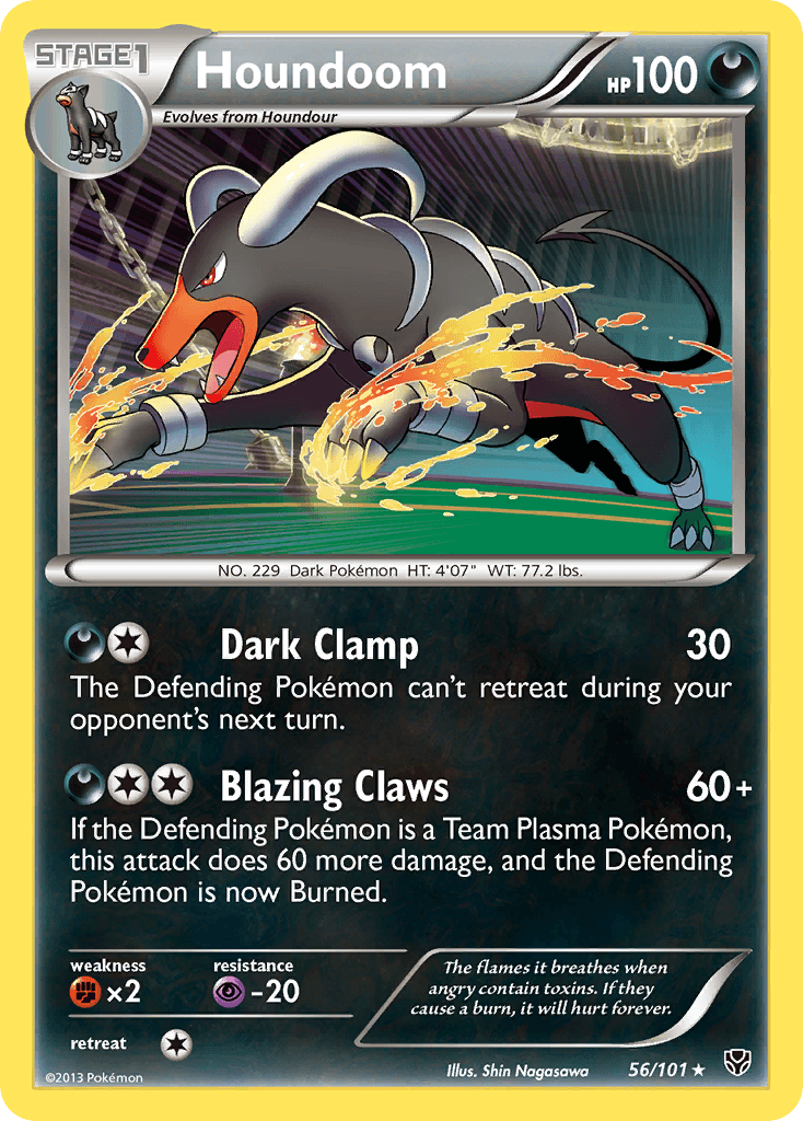 Houndoom BW10-56