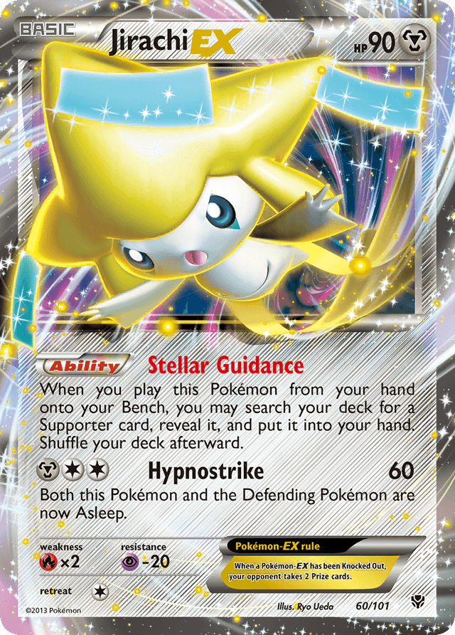 Jirachi-EX BW10-60