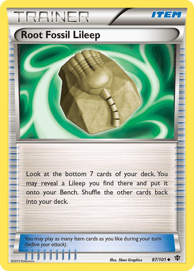 Root Fossil Lileep BW10-87