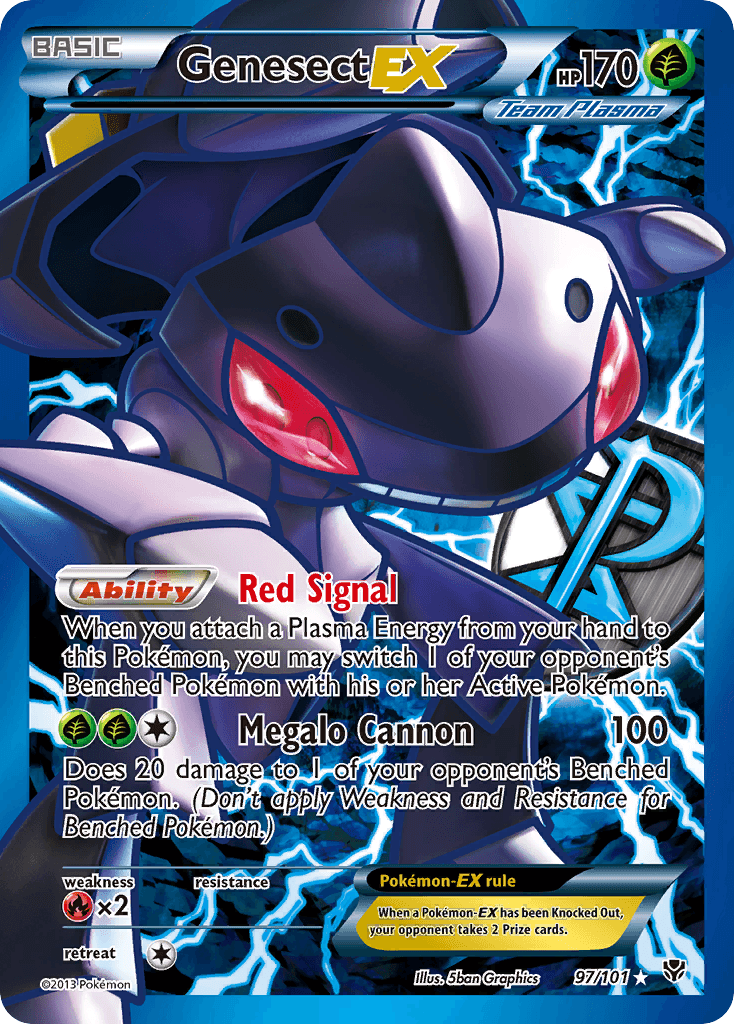 Genesect-EX BW10-97