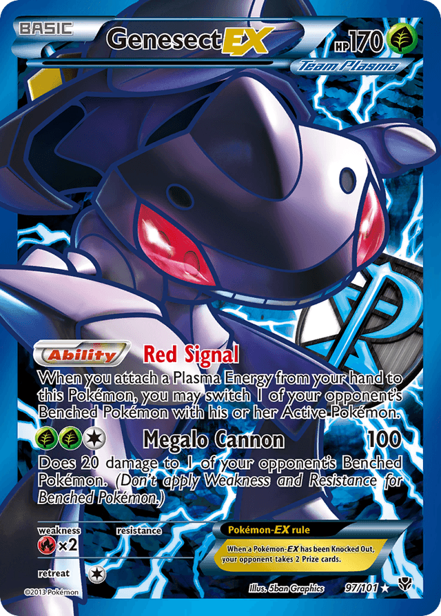 Genesect-EX BW10-97