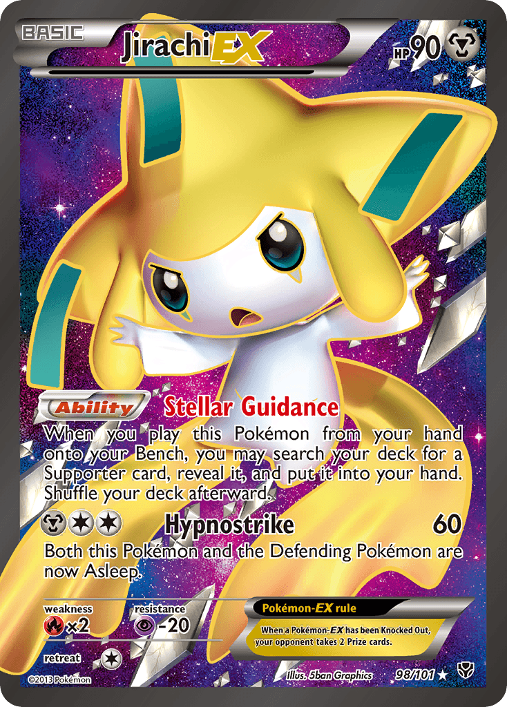 Jirachi-EX BW10-98