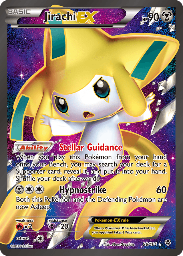 Jirachi-EX BW10-98