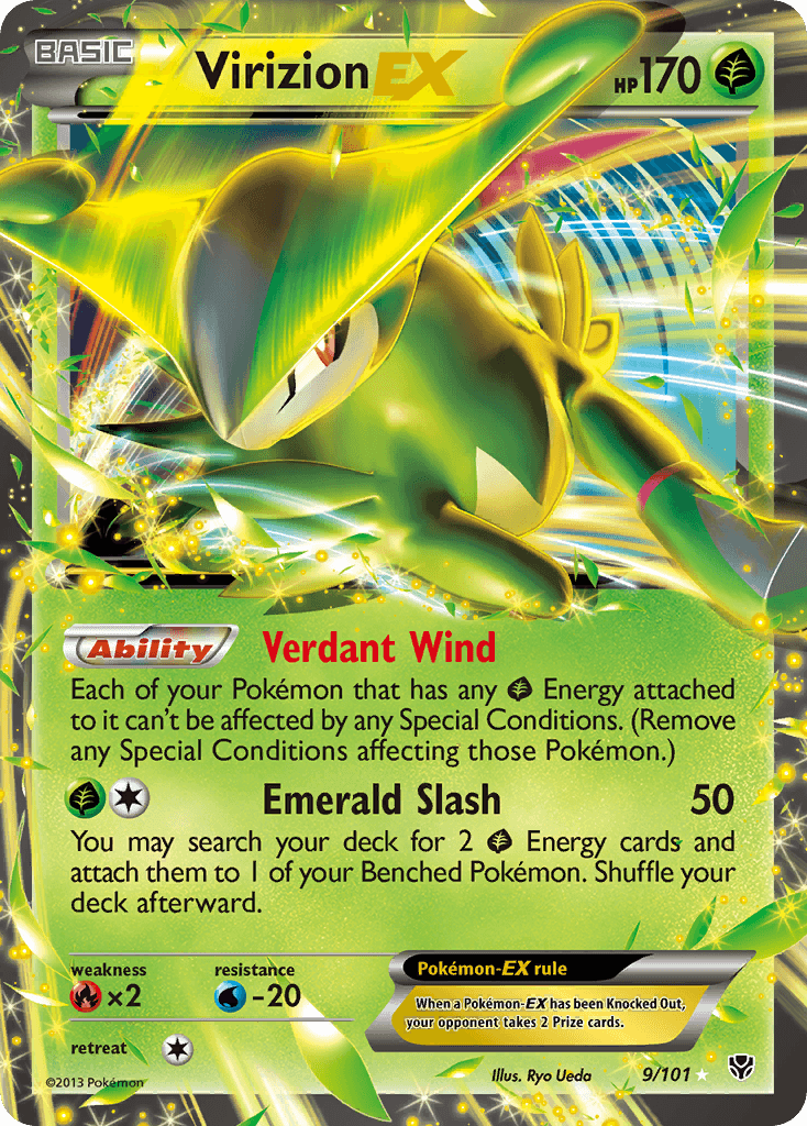 Virizion-EX BW10-9