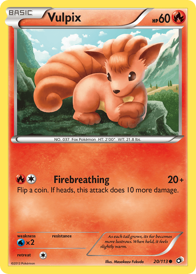 Vulpix BW11-20