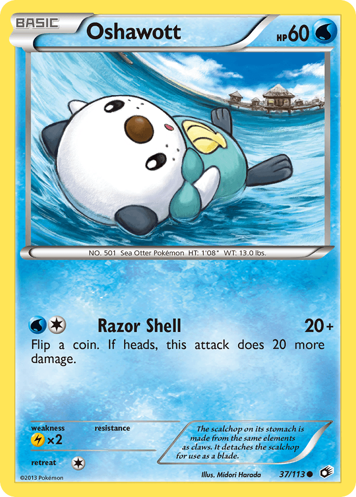 Oshawott BW11-37