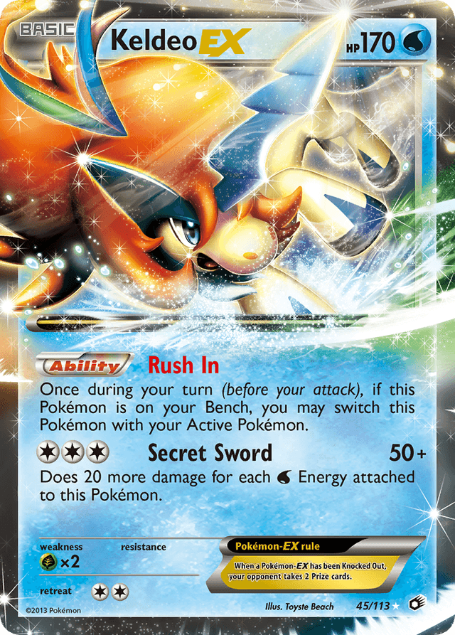 Keldeo-EX BW11-45