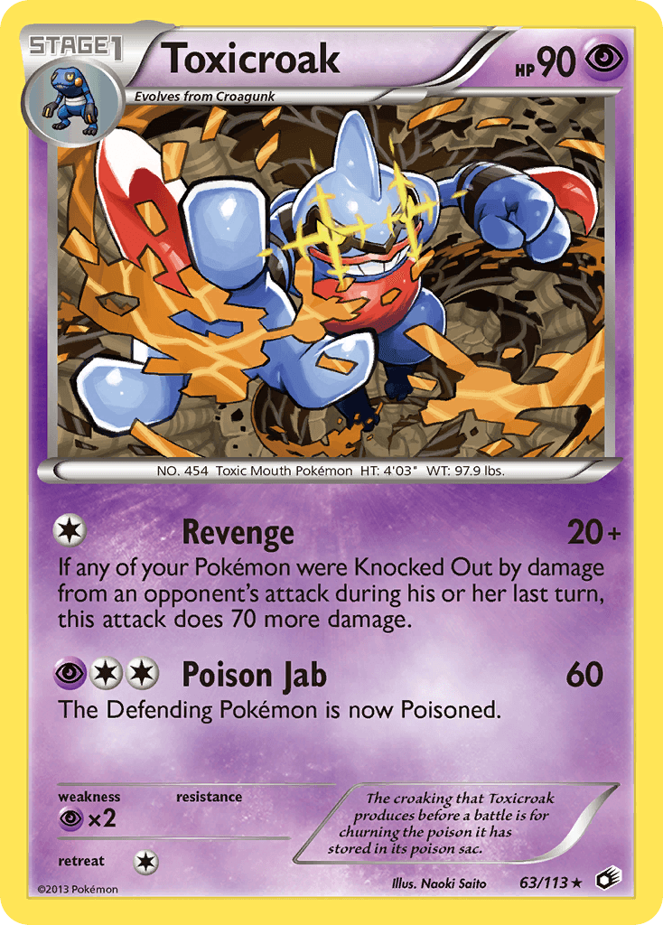 Toxicroak BW11-63